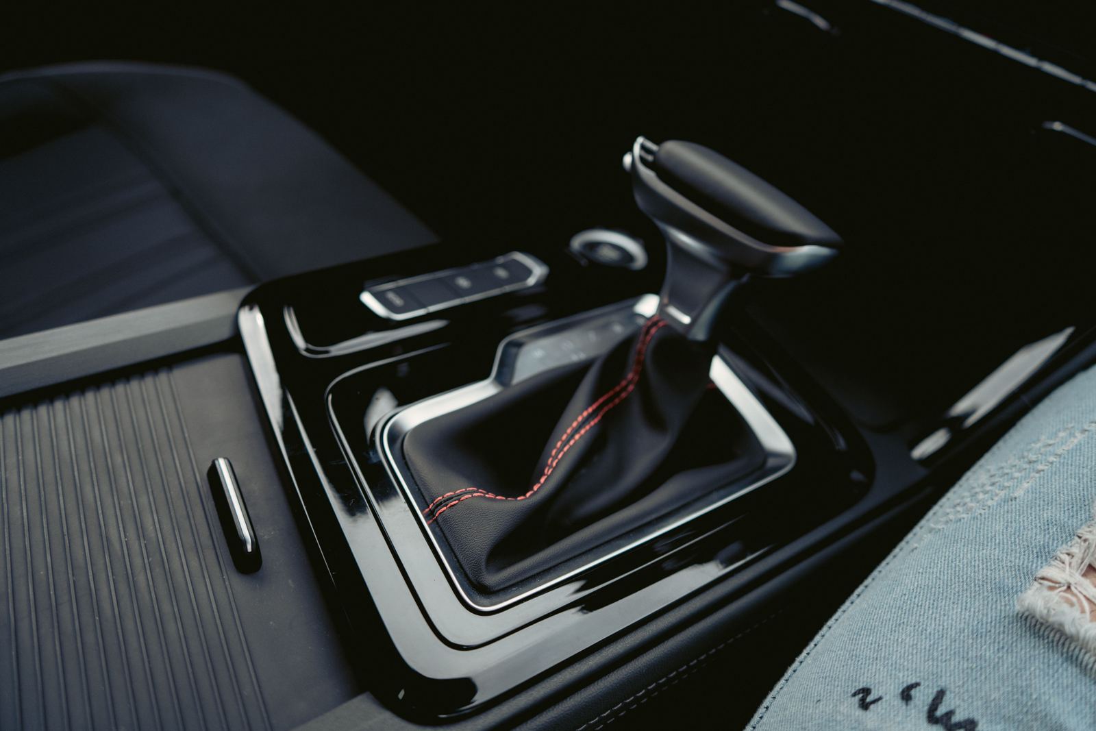 Détail intérieur automobile